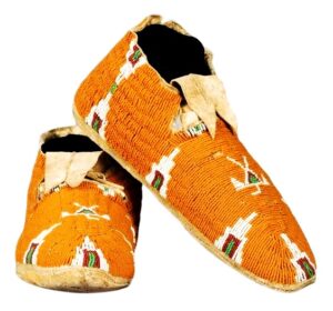 Beaded moccasin MOC 738 Native American Beaded Moccasins for Powwow