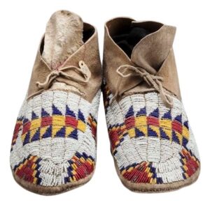 Beaded moccasin MOC 749 Native American Beaded Moccasins for Powwow