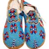 Native American Beaded Moccasins for Powwow