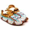 Native American Beaded Moccasins for Powwow