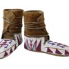 Native American Beaded Moccasins for Powwow