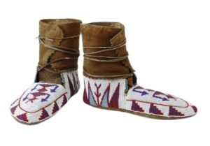 Beaded moccasin MOC 773 Native American Beaded Moccasins for Powwow