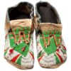 Native American Beaded Moccasins for Powwow