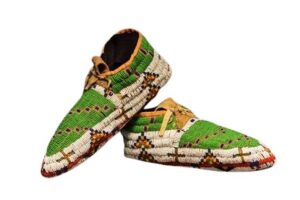 Beaded moccasin MOC 786 Native American Beaded Moccasins for Powwow