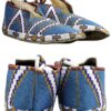 Native American Beaded Moccasins for Powwow