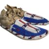 Native American Beaded Moccasins for Powwow
