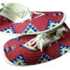 Native American Beaded Moccasins for Powwow