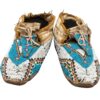 Native American Beaded Moccasins for Powwow