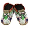 Native American Beaded Moccasins for Powwow