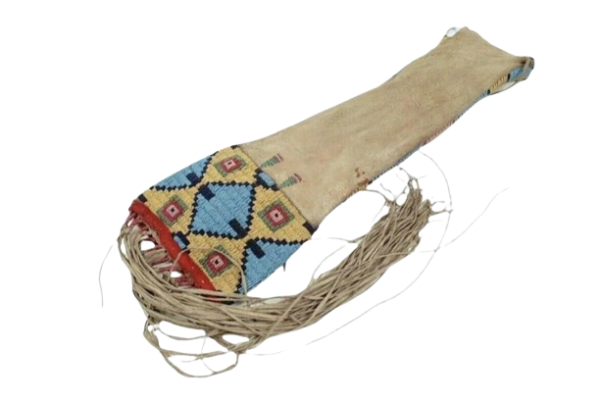 Native American Beaded Bag for Powwow113B Native American Beaded Bag for Powwow