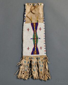 Native American Beaded Bag for Powwow PBG123
