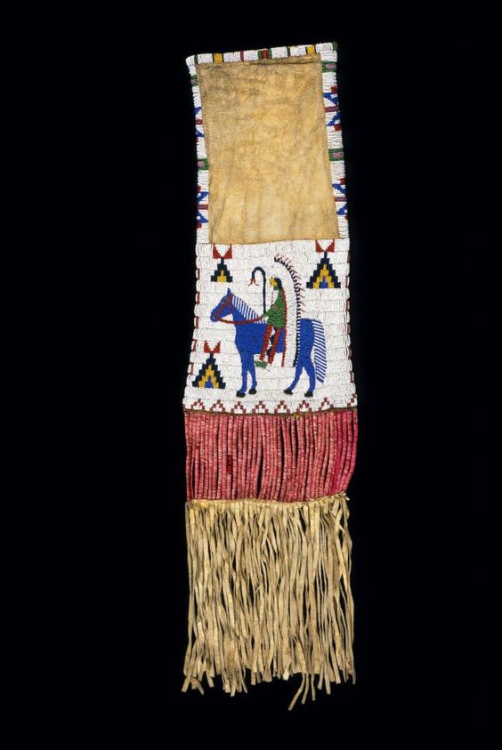 Native American Beaded Bag for Powwow