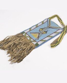 Native American Beaded Bag for Powwow PBG173