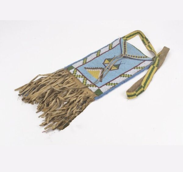 Native American Beaded Bag for Powwow