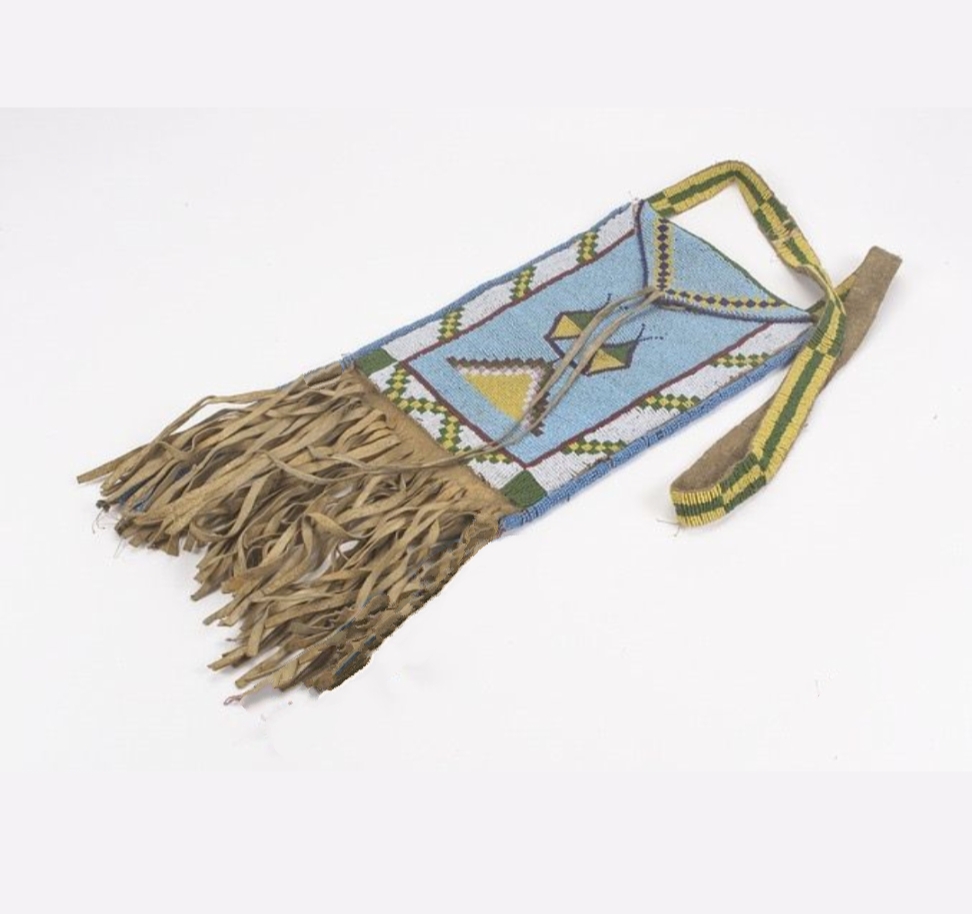 Native American Beaded Bag for Powwow