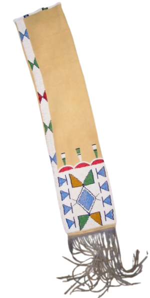 Native American Beaded Bag for Powwow 203B Native American Beaded Bag for Powwow