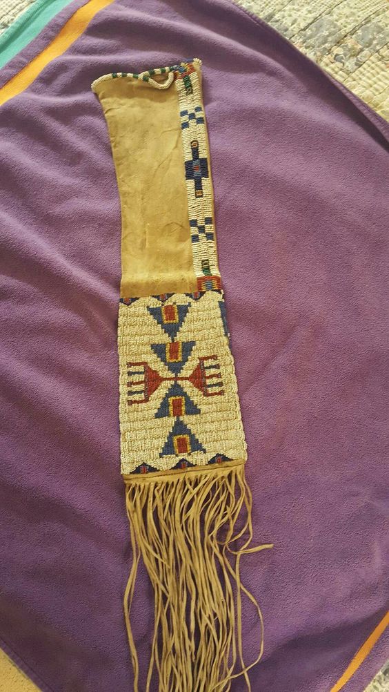 Native American Beaded Bag for Powwow