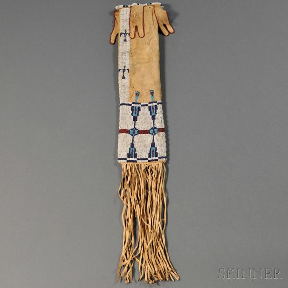 Native American Beaded Bag for Powwow