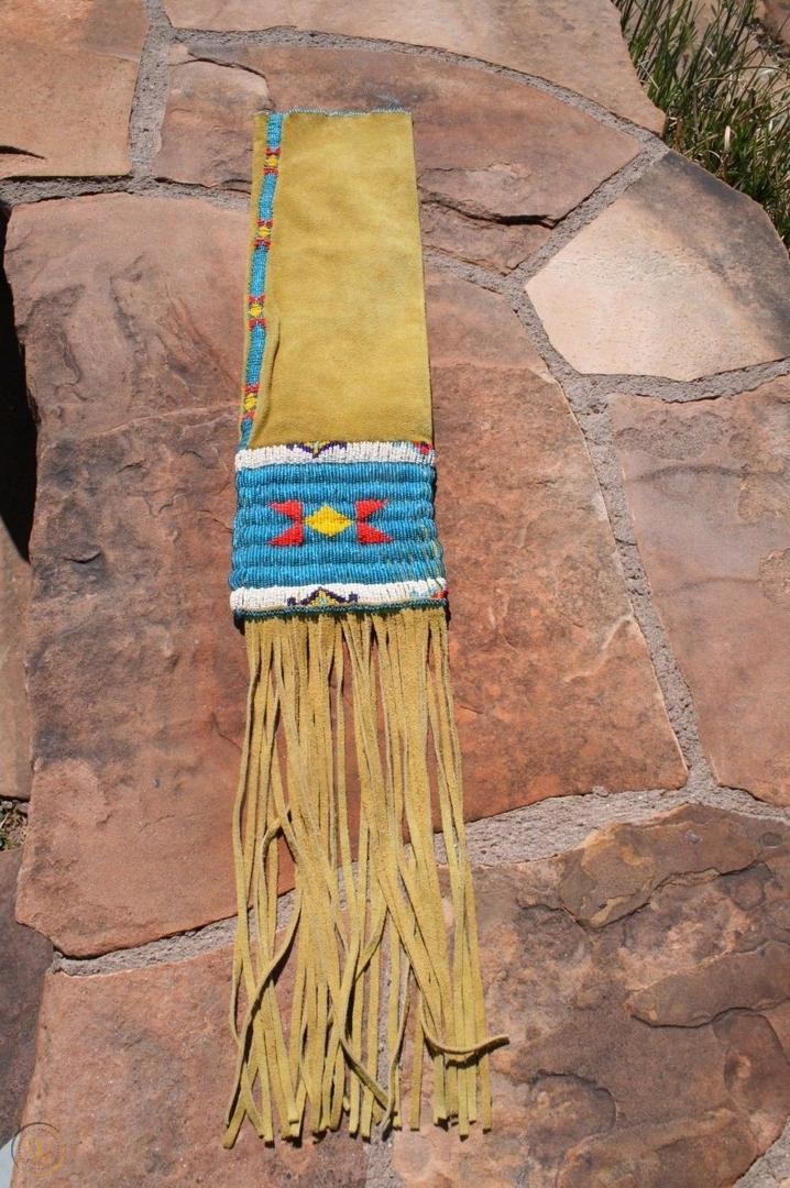 Native American Beaded Bag for Powwow