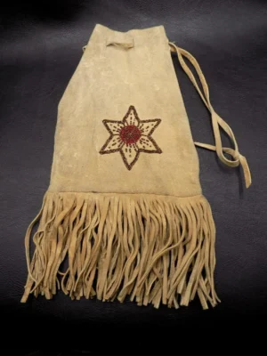 Native American Beaded Bag for Powwow