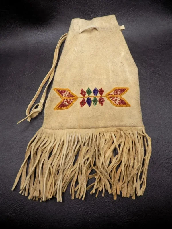 Native American Beaded Bag for Powwow